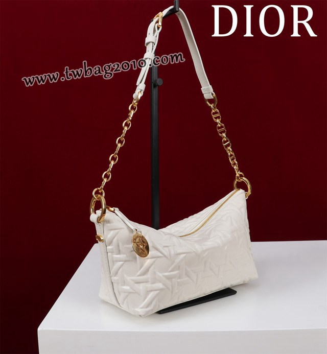 Dior专柜新款迪奥顶级原单Diorstar Hobo链条手袋肩背女包 djfk1049